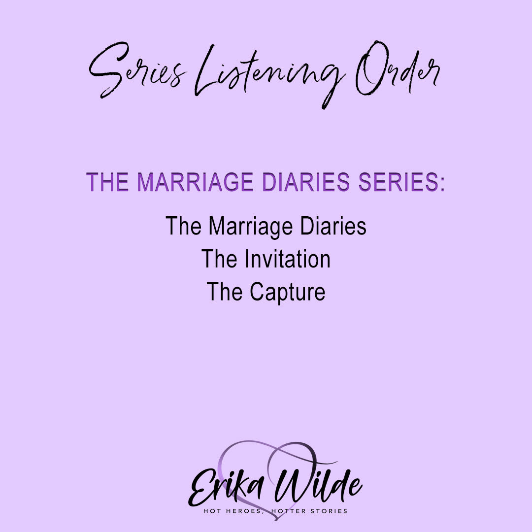 The Marriage Diaries Series Audiobooks