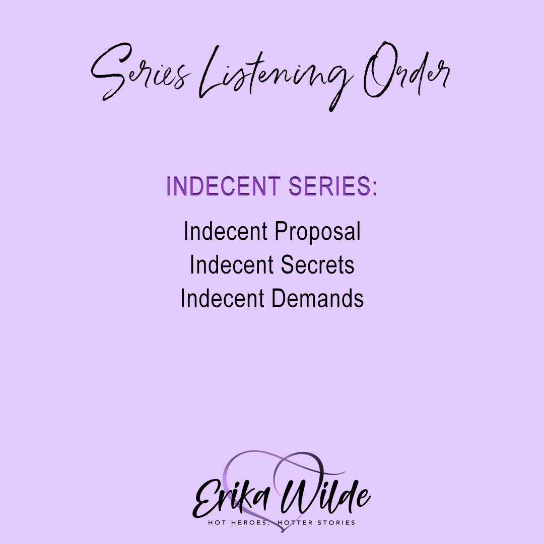 Indecent Series Audiobooks
