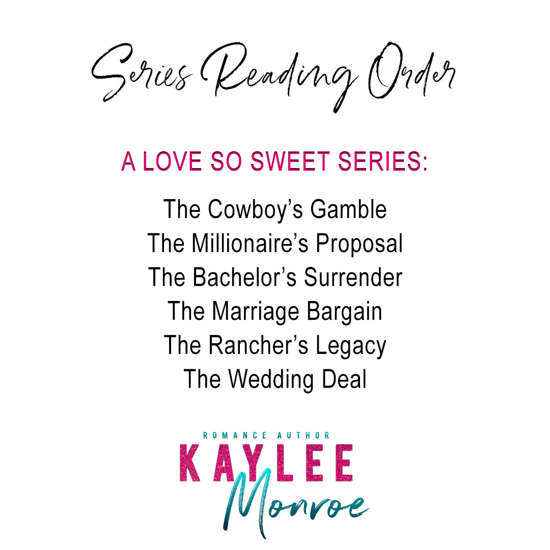 A Love So Sweet Series