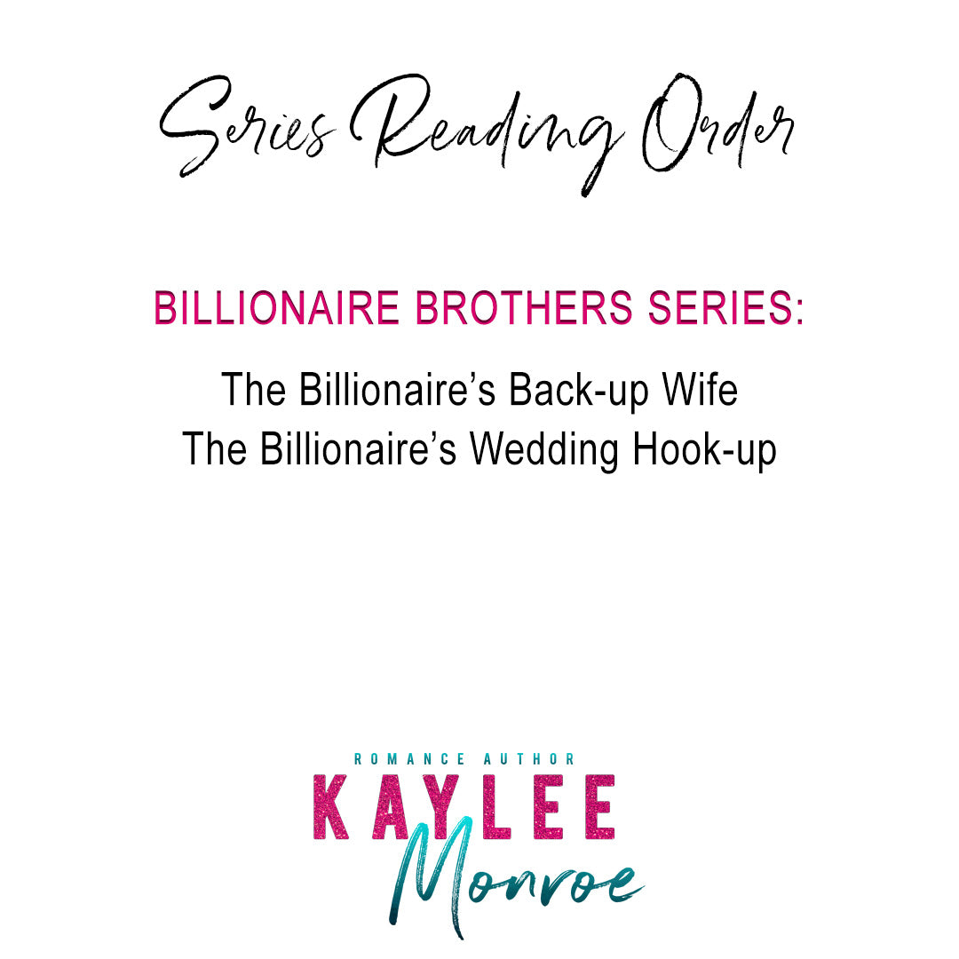 The Billionaire's Wedding Hook-Up
