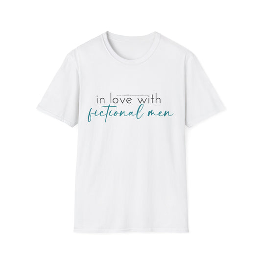 In Love with Fictional Men Unisex Softstyle T-Shirt