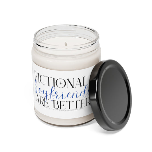 Fictional Boyfriends are Better Scented Soy Candle, 9oz