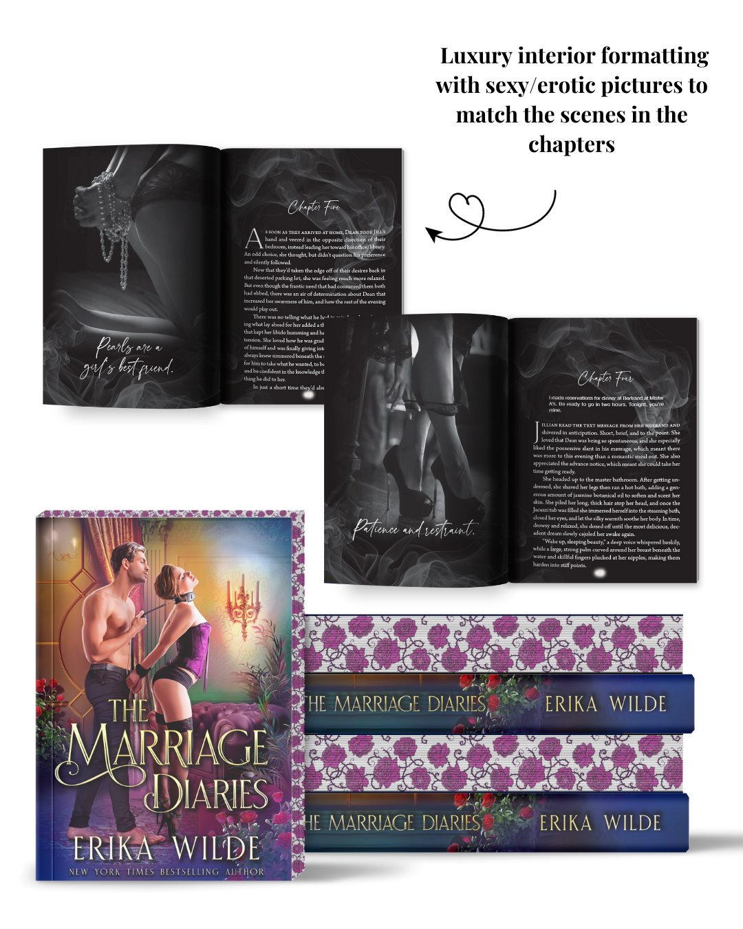The Marriage Diaries "Bodice Ripper Style" Special Edition Paperback