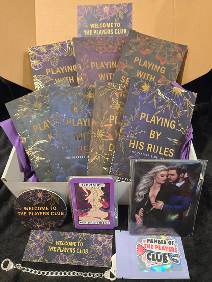 The Players Club - Gold Foil Floral Special Edition Paperbacks Set of 7