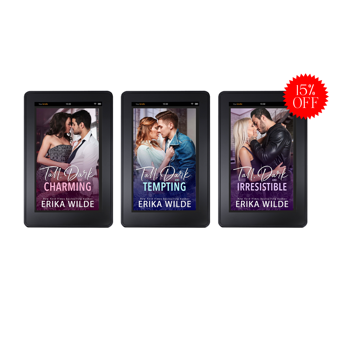 An image of 3 Ebooks for the Tall, Dark and Sexy Series by Erika Wilde.